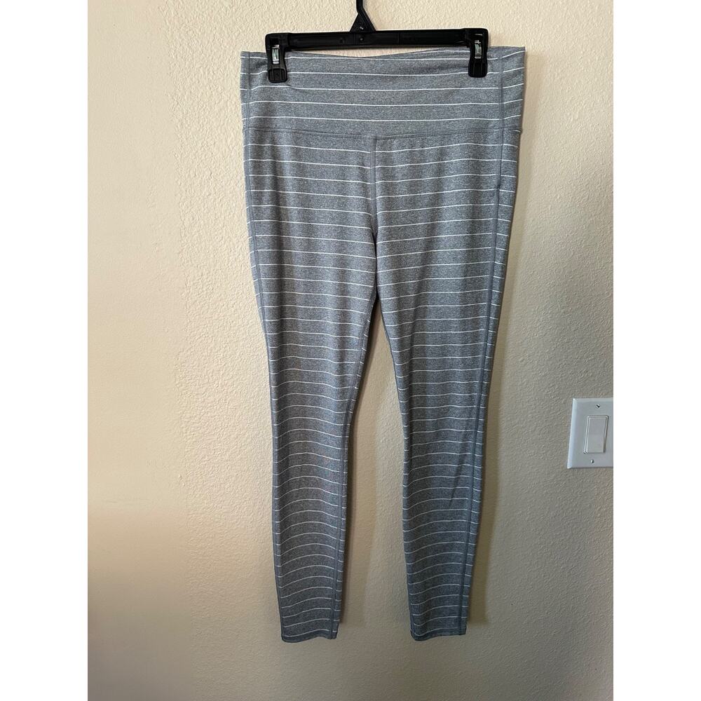 Athleta gray Performance Leggings size L/ NWOT 1059